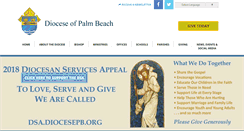 Desktop Screenshot of diocesepb.org